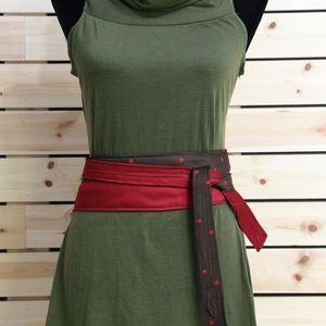 Obi Belt - Brown Skin